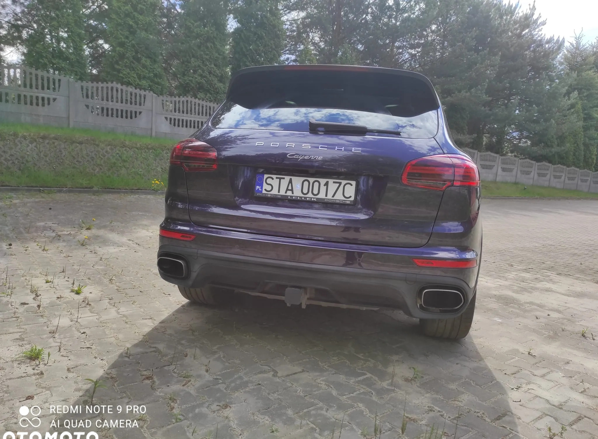Porsche Cayenne cena 165000 przebieg: 88000, rok produkcji 2017 z Poznań małe 277